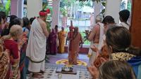 HH Swamiji's arrival at SCM-Bangalore (9 July 2026) Picture Courtesy: Shri Chandrashekhar Padubidri